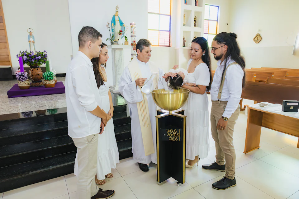 Checklist de batizado do bebê em Goiânia