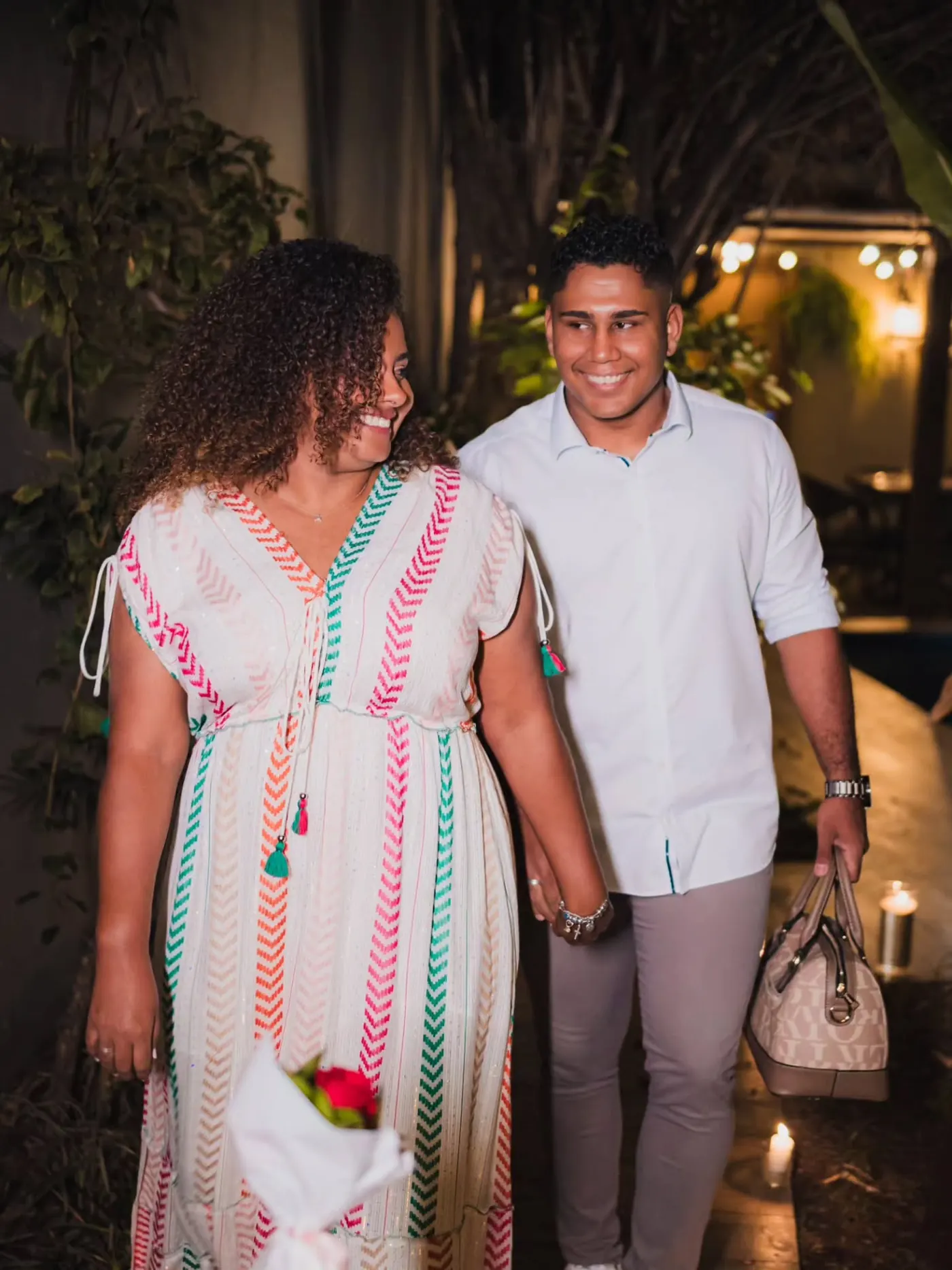 Pedido de casamento na Viela Gastronômica em Goiânia