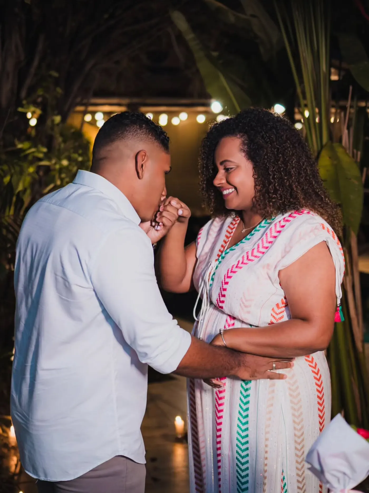 Pedido de casamento na Viela Gastronômica em Goiânia