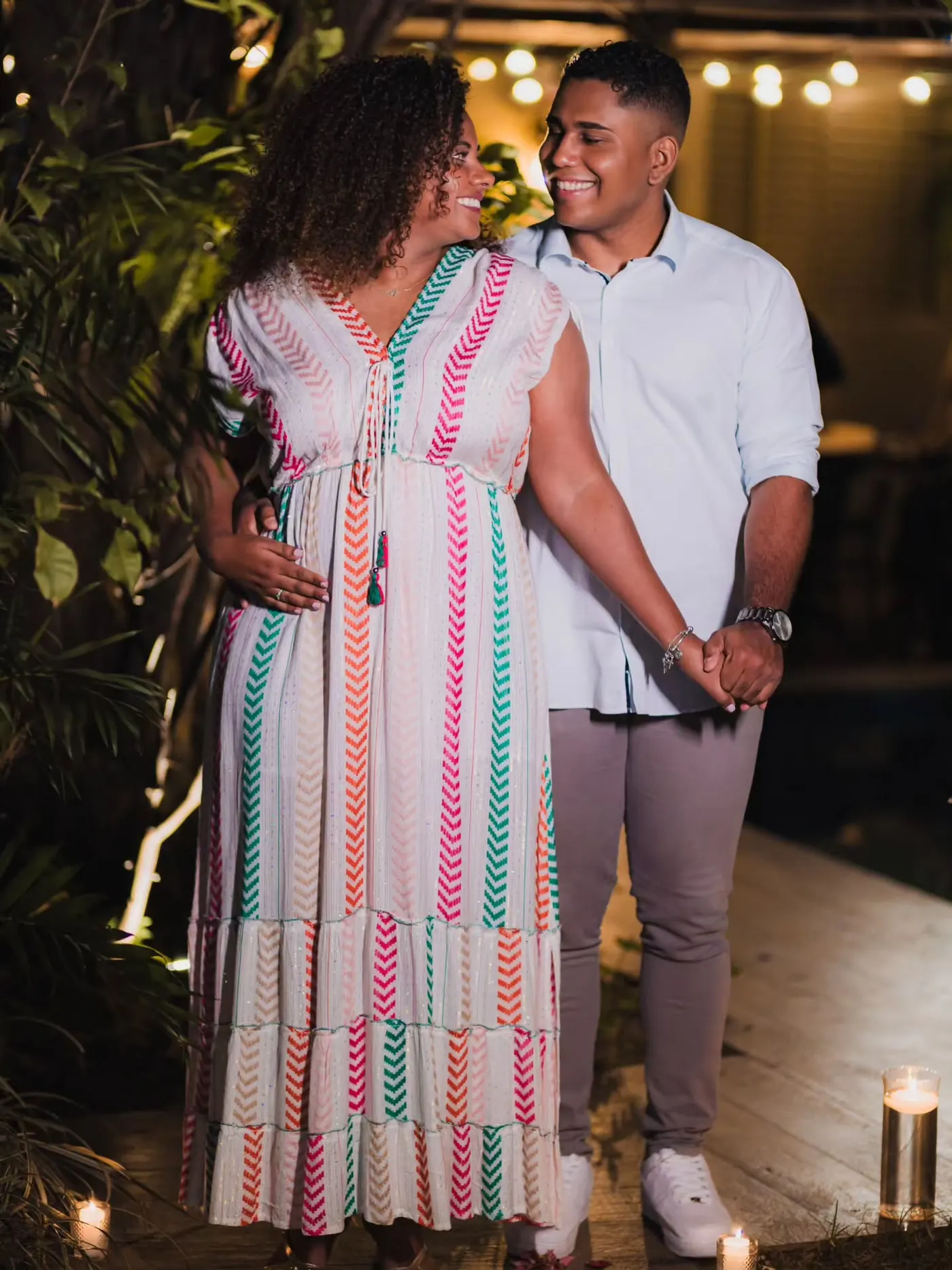 Pedido de casamento na Viela Gastronômica em Goiânia
